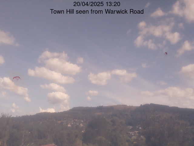 Rasberry Pi cam view of Townhill from Oak Park